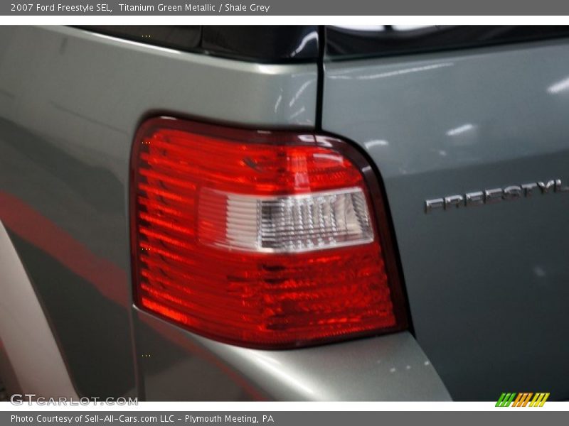 Titanium Green Metallic / Shale Grey 2007 Ford Freestyle SEL