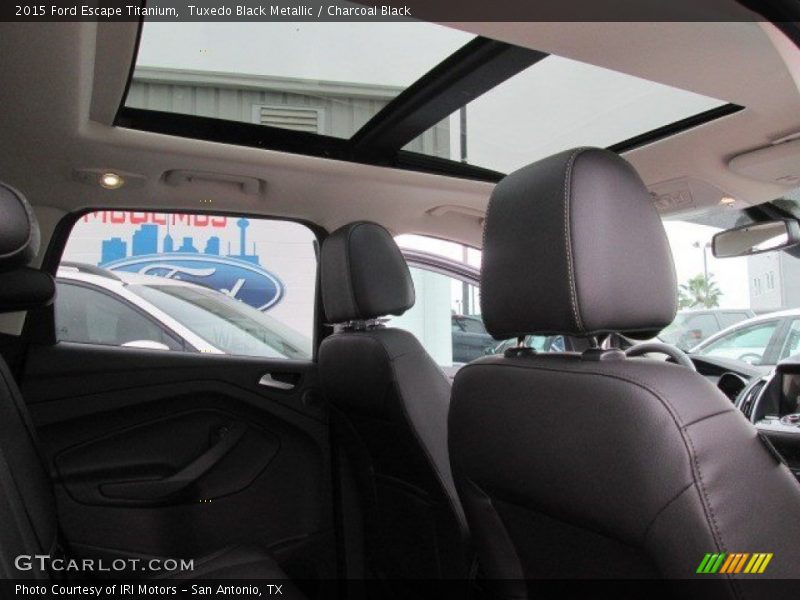 Tuxedo Black Metallic / Charcoal Black 2015 Ford Escape Titanium