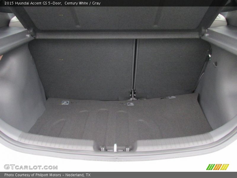 Century White / Gray 2015 Hyundai Accent GS 5-Door