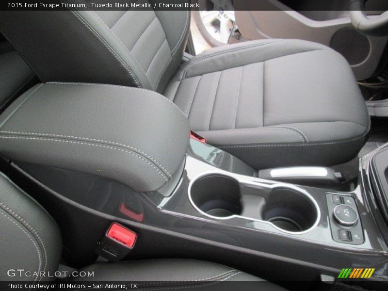 Tuxedo Black Metallic / Charcoal Black 2015 Ford Escape Titanium