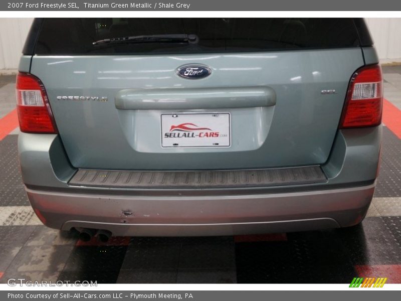 Titanium Green Metallic / Shale Grey 2007 Ford Freestyle SEL