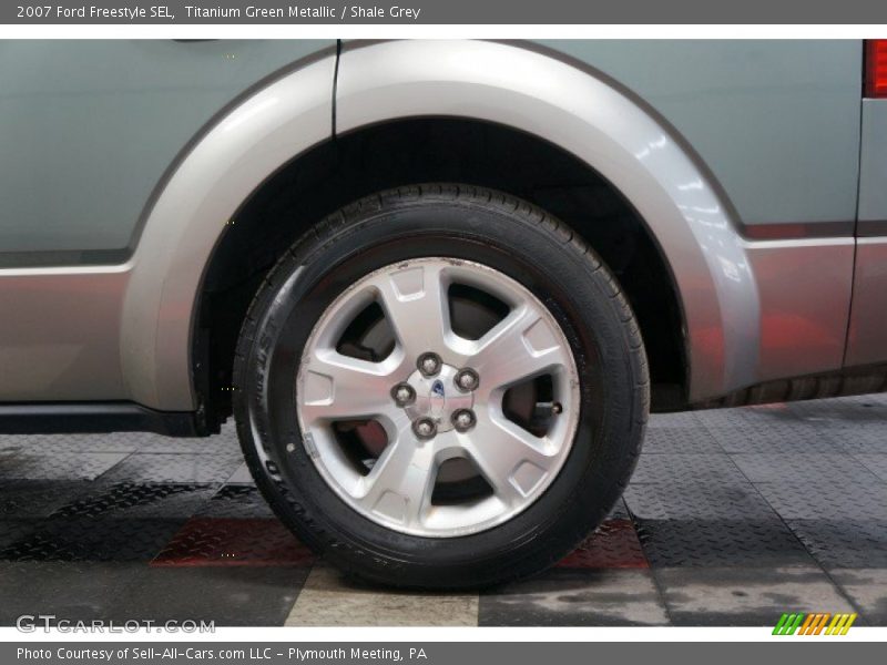 Titanium Green Metallic / Shale Grey 2007 Ford Freestyle SEL