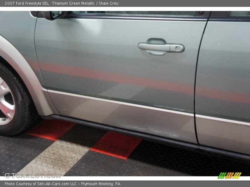 Titanium Green Metallic / Shale Grey 2007 Ford Freestyle SEL