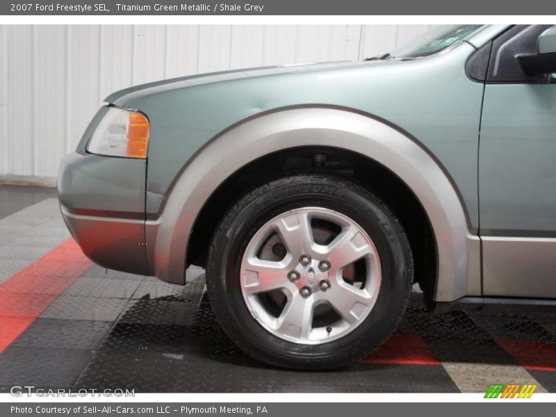 Titanium Green Metallic / Shale Grey 2007 Ford Freestyle SEL