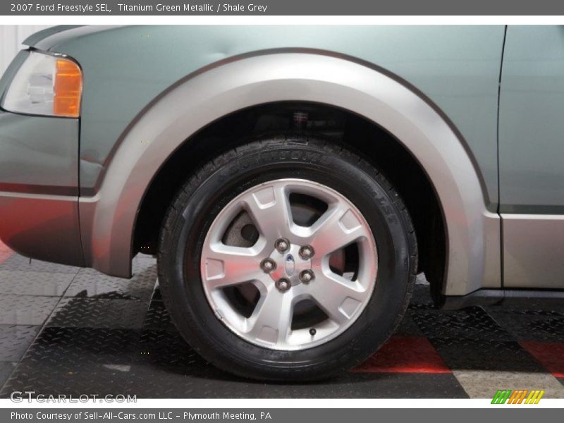 Titanium Green Metallic / Shale Grey 2007 Ford Freestyle SEL