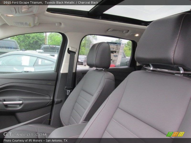 Tuxedo Black Metallic / Charcoal Black 2015 Ford Escape Titanium