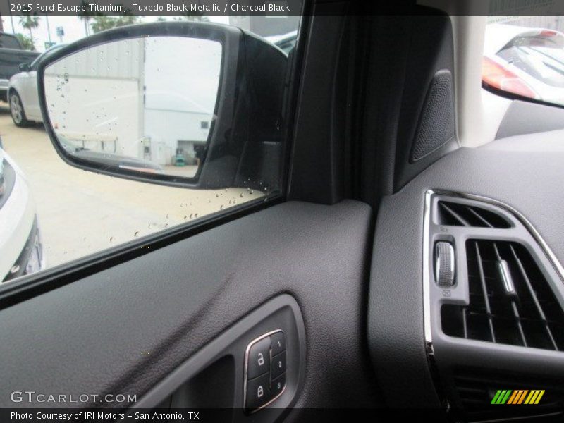 Tuxedo Black Metallic / Charcoal Black 2015 Ford Escape Titanium