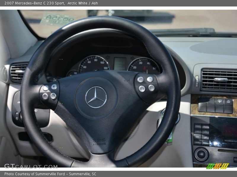 Arctic White / Ash 2007 Mercedes-Benz C 230 Sport