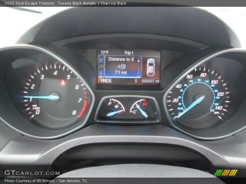 Tuxedo Black Metallic / Charcoal Black 2015 Ford Escape Titanium