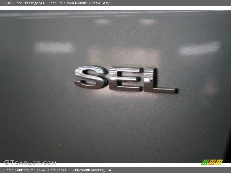 Titanium Green Metallic / Shale Grey 2007 Ford Freestyle SEL