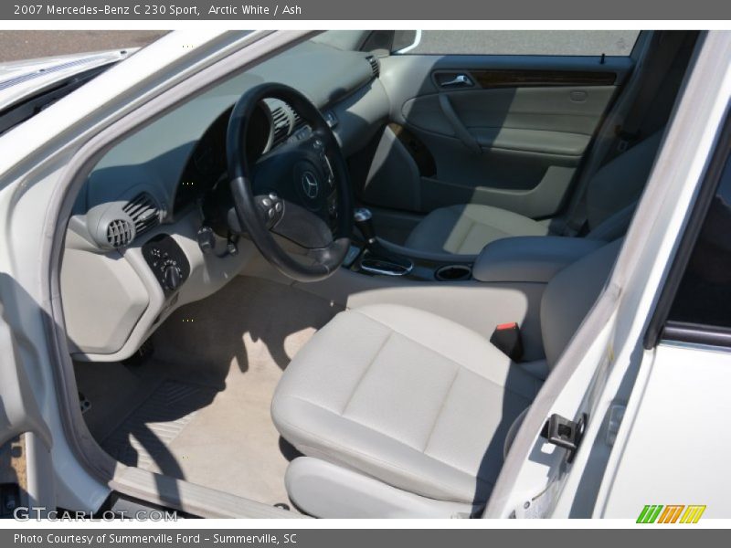 Arctic White / Ash 2007 Mercedes-Benz C 230 Sport