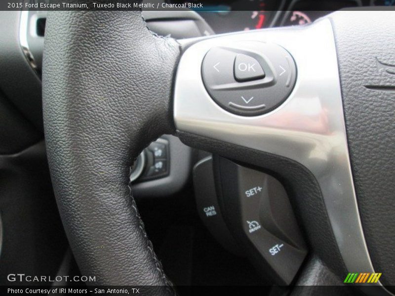 Tuxedo Black Metallic / Charcoal Black 2015 Ford Escape Titanium