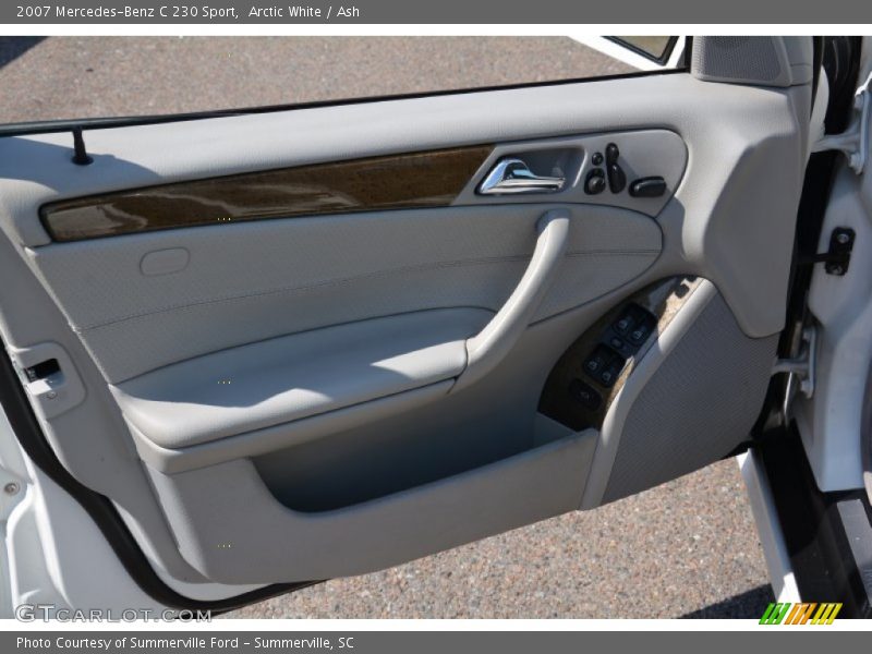 Arctic White / Ash 2007 Mercedes-Benz C 230 Sport