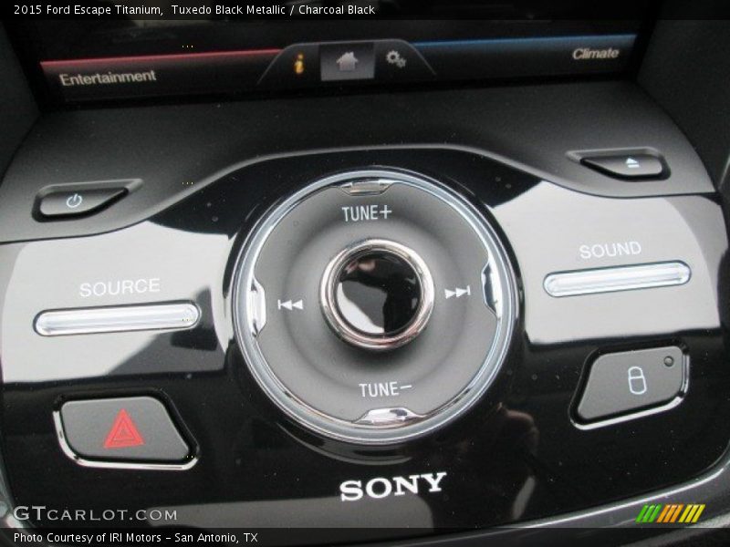 Tuxedo Black Metallic / Charcoal Black 2015 Ford Escape Titanium