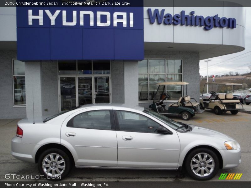 Bright Silver Metallic / Dark Slate Gray 2006 Chrysler Sebring Sedan