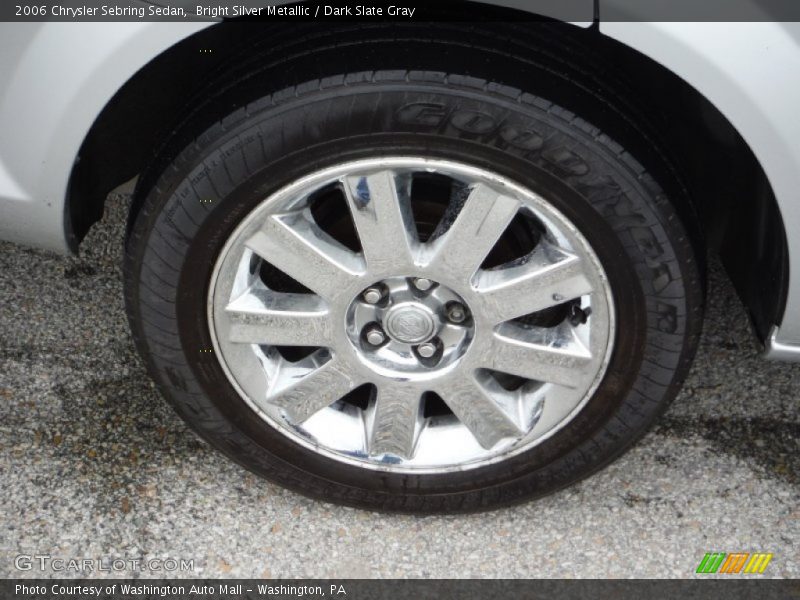Bright Silver Metallic / Dark Slate Gray 2006 Chrysler Sebring Sedan