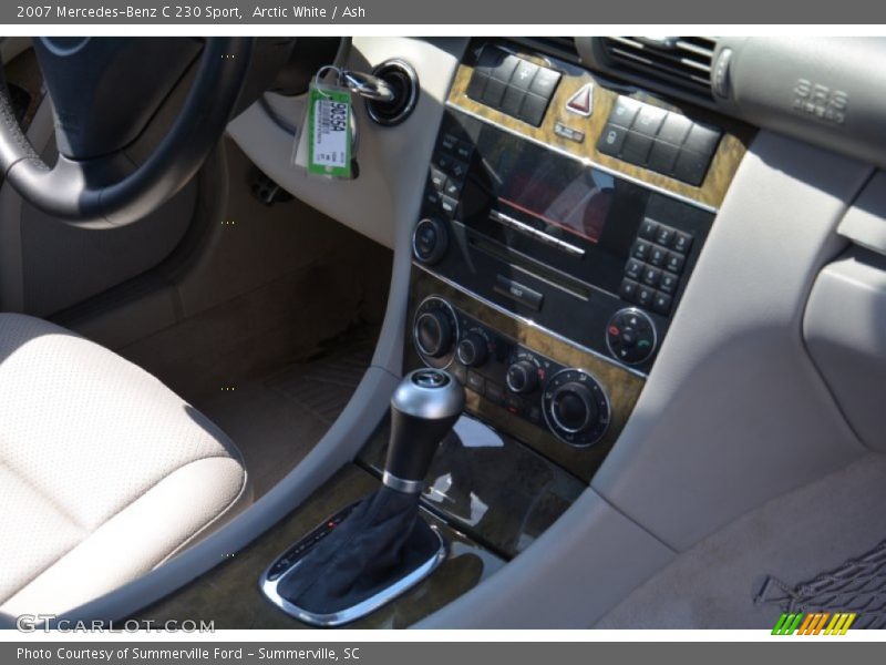 Arctic White / Ash 2007 Mercedes-Benz C 230 Sport