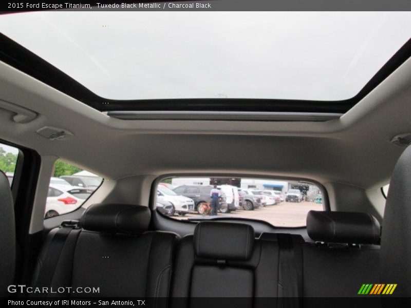 Tuxedo Black Metallic / Charcoal Black 2015 Ford Escape Titanium