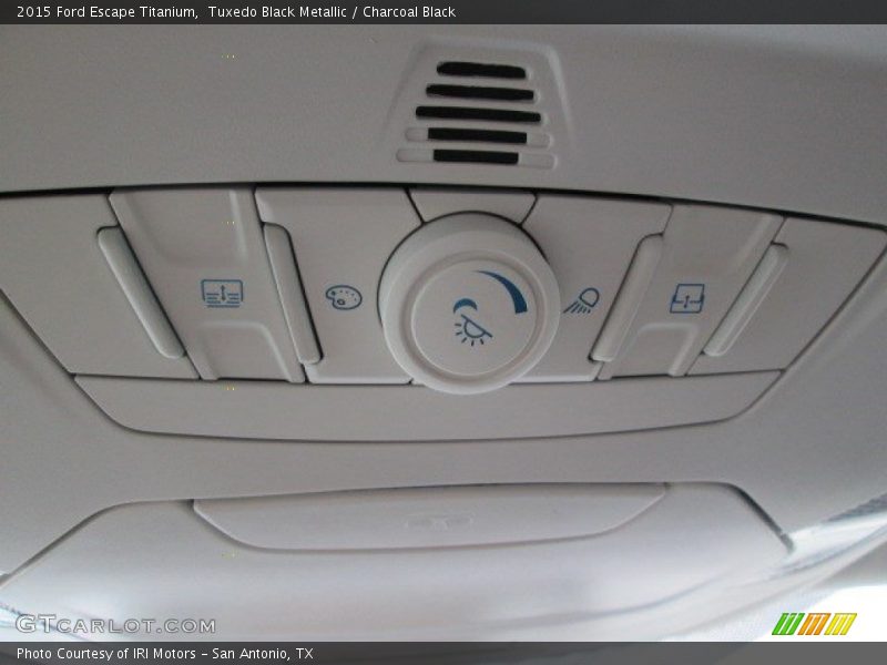 Tuxedo Black Metallic / Charcoal Black 2015 Ford Escape Titanium