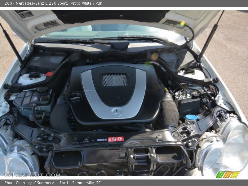 Arctic White / Ash 2007 Mercedes-Benz C 230 Sport