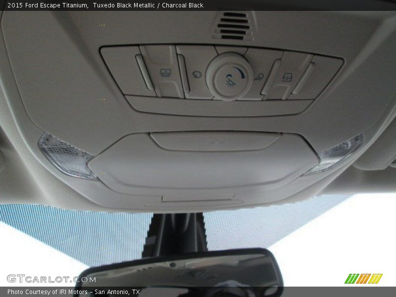 Tuxedo Black Metallic / Charcoal Black 2015 Ford Escape Titanium