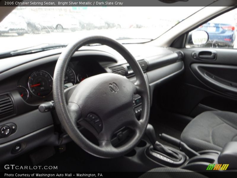 Bright Silver Metallic / Dark Slate Gray 2006 Chrysler Sebring Sedan