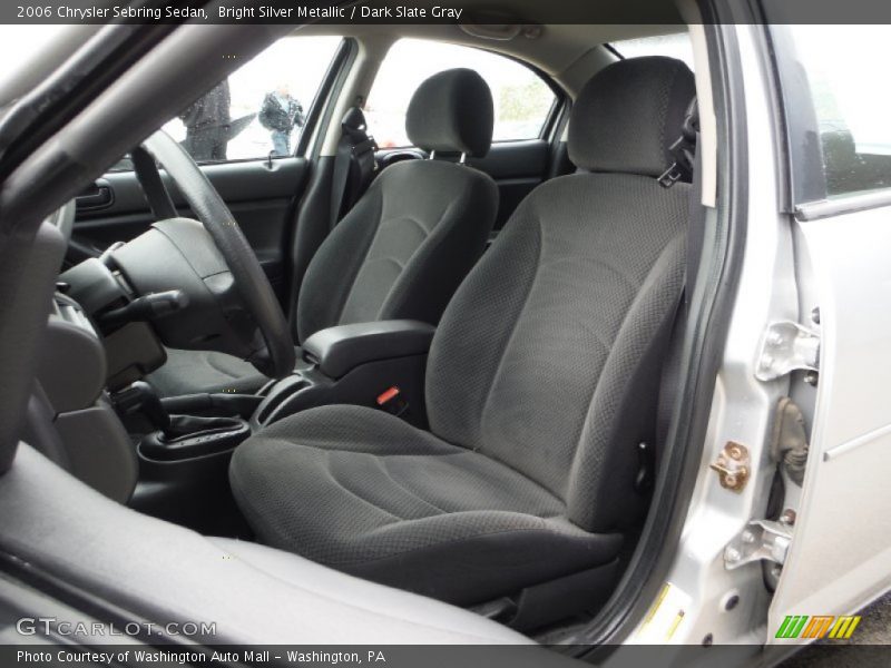 Bright Silver Metallic / Dark Slate Gray 2006 Chrysler Sebring Sedan