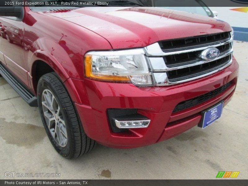Ruby Red Metallic / Ebony 2015 Ford Expedition EL XLT