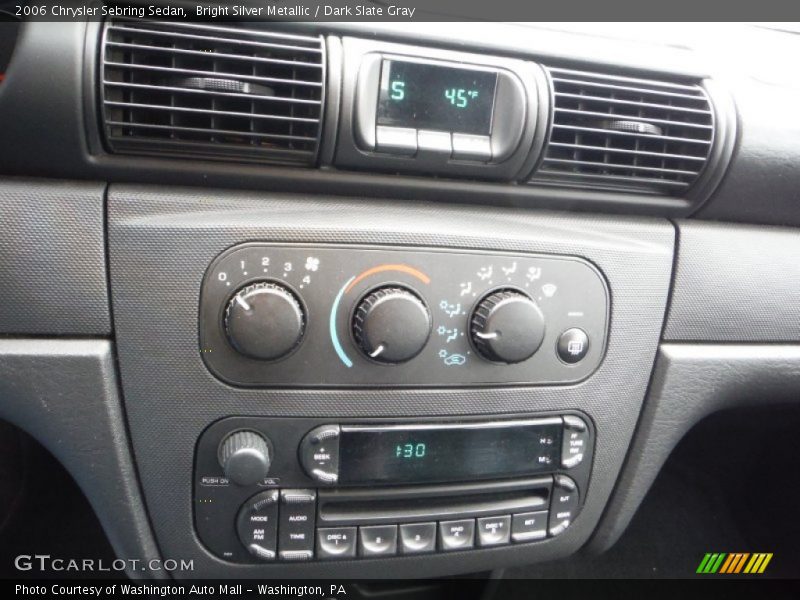 Bright Silver Metallic / Dark Slate Gray 2006 Chrysler Sebring Sedan