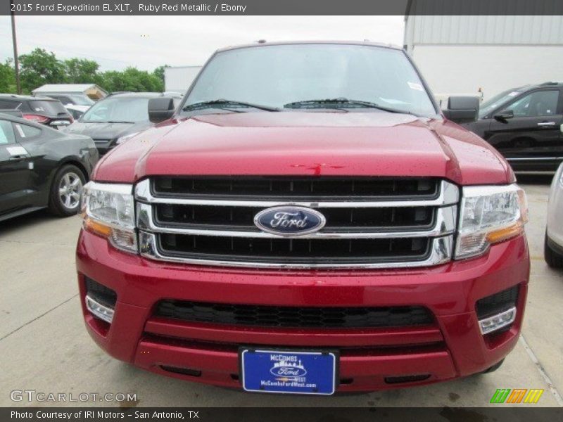 Ruby Red Metallic / Ebony 2015 Ford Expedition EL XLT