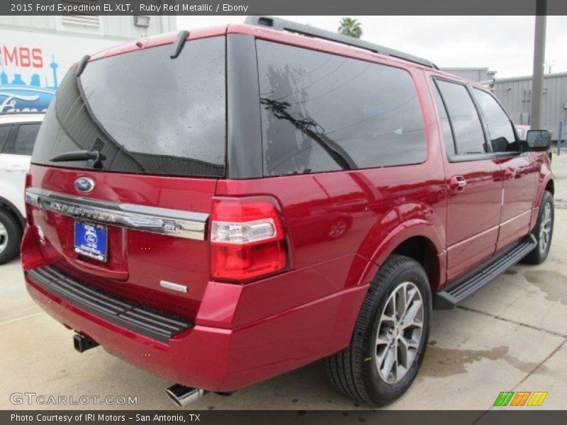 Ruby Red Metallic / Ebony 2015 Ford Expedition EL XLT