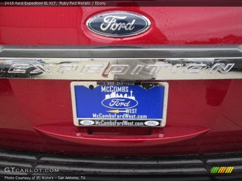 Ruby Red Metallic / Ebony 2015 Ford Expedition EL XLT