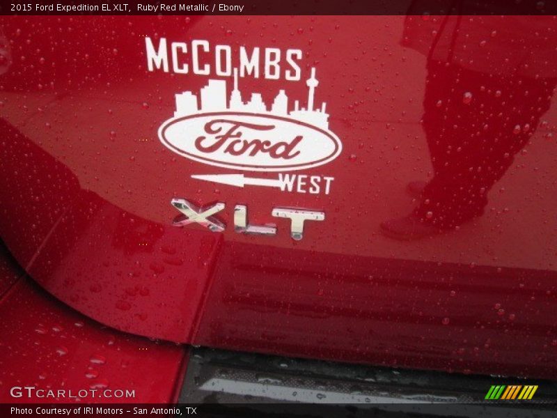 Ruby Red Metallic / Ebony 2015 Ford Expedition EL XLT