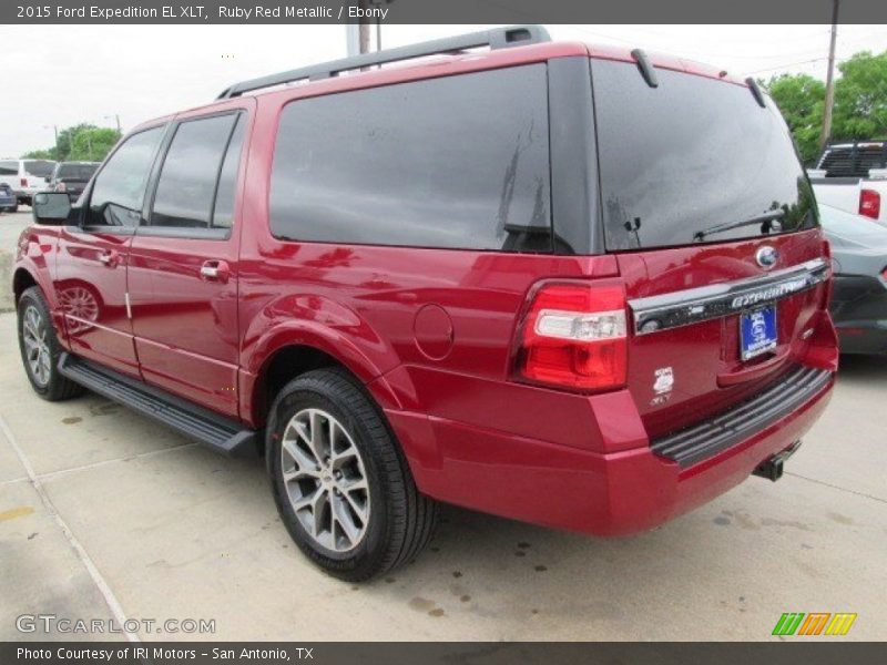 Ruby Red Metallic / Ebony 2015 Ford Expedition EL XLT