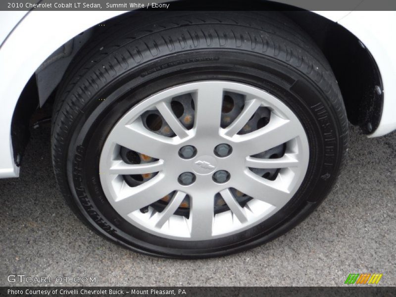 Summit White / Ebony 2010 Chevrolet Cobalt LT Sedan