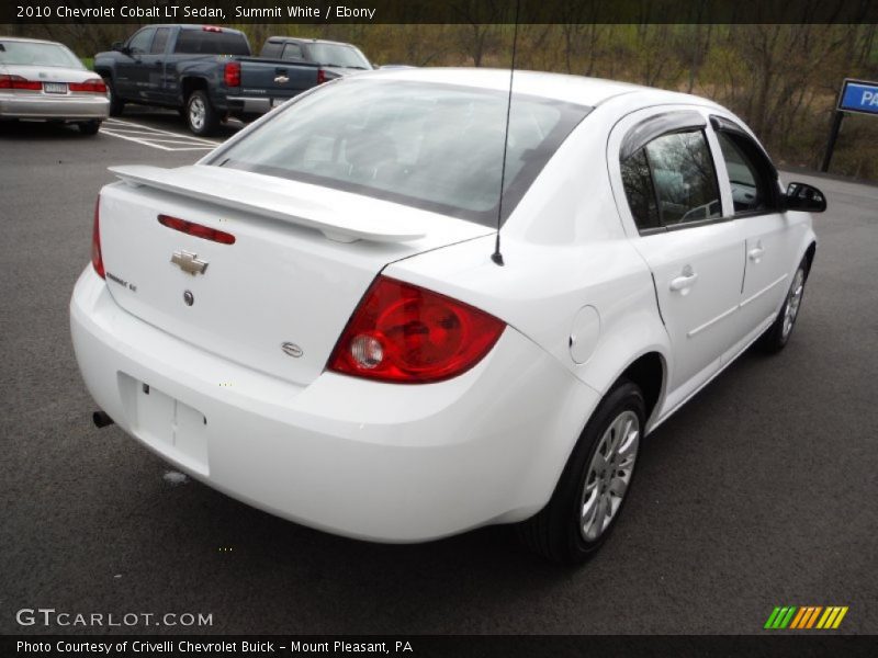 Summit White / Ebony 2010 Chevrolet Cobalt LT Sedan
