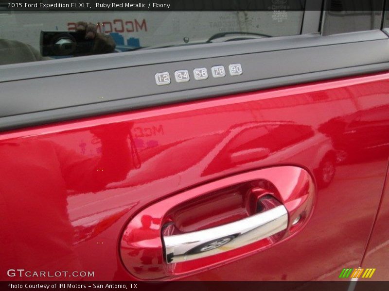 Ruby Red Metallic / Ebony 2015 Ford Expedition EL XLT