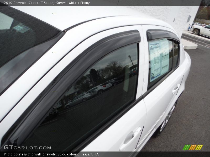 Summit White / Ebony 2010 Chevrolet Cobalt LT Sedan