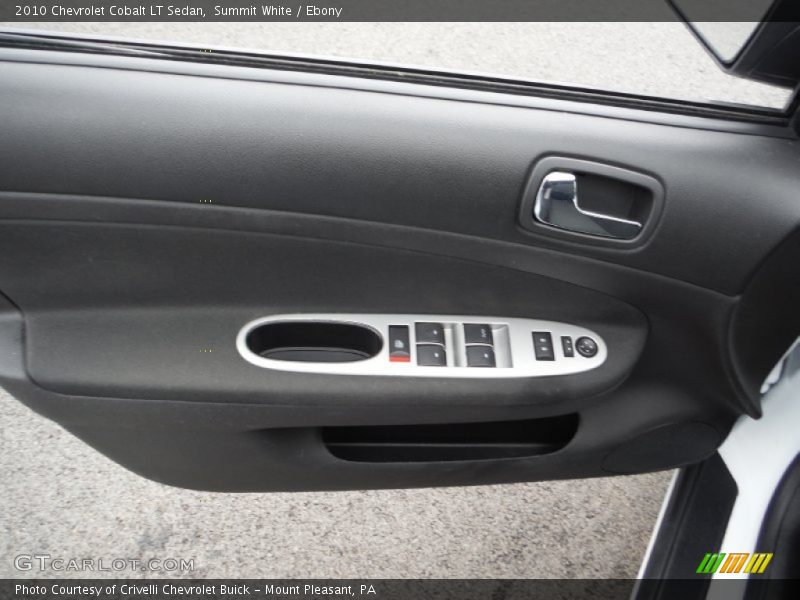 Summit White / Ebony 2010 Chevrolet Cobalt LT Sedan