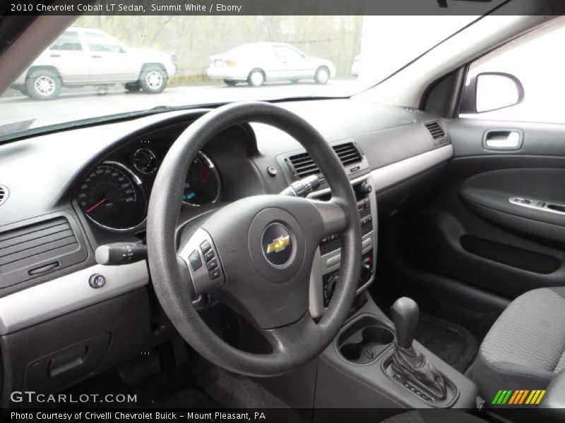 Summit White / Ebony 2010 Chevrolet Cobalt LT Sedan