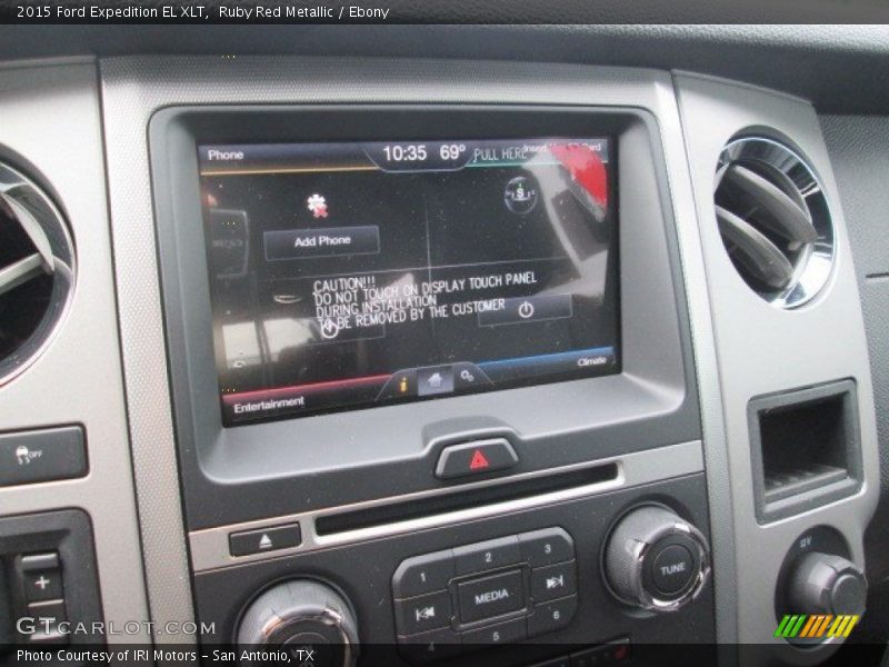 Ruby Red Metallic / Ebony 2015 Ford Expedition EL XLT
