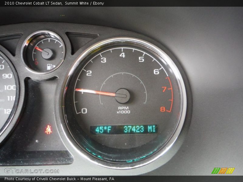 Summit White / Ebony 2010 Chevrolet Cobalt LT Sedan