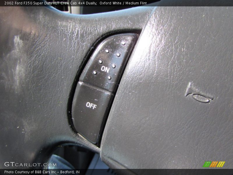 Oxford White / Medium Flint 2002 Ford F350 Super Duty XLT Crew Cab 4x4 Dually