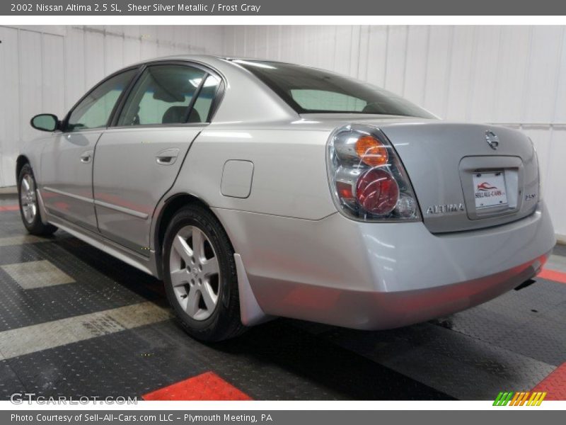 Sheer Silver Metallic / Frost Gray 2002 Nissan Altima 2.5 SL