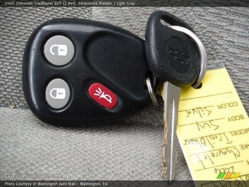 Silverstone Metallic / Light Gray 2006 Chevrolet TrailBlazer EXT LS 4x4
