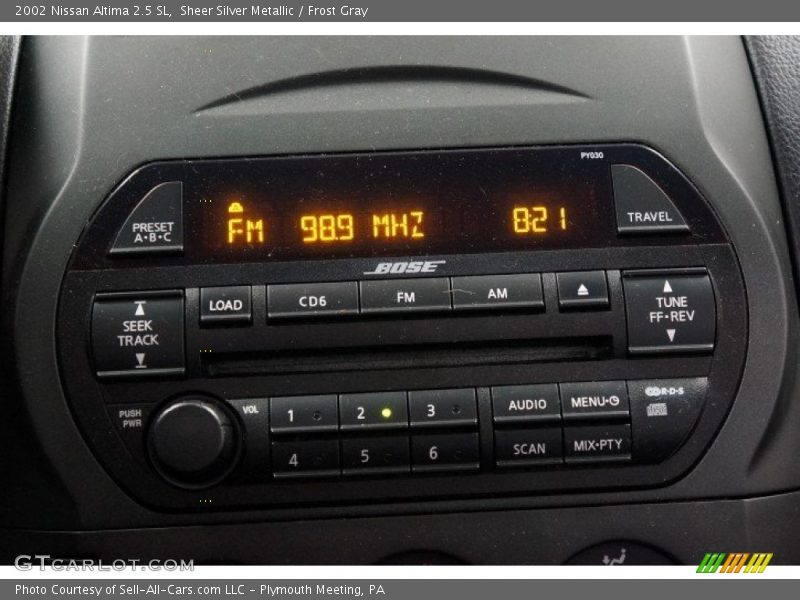 Sheer Silver Metallic / Frost Gray 2002 Nissan Altima 2.5 SL