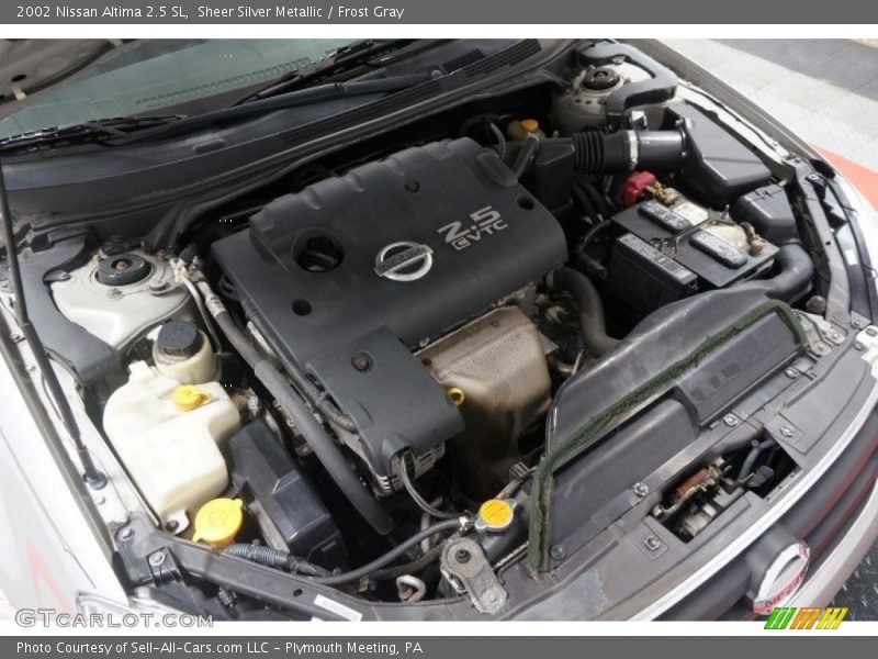 Sheer Silver Metallic / Frost Gray 2002 Nissan Altima 2.5 SL