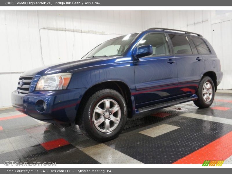 Indigo Ink Pearl / Ash Gray 2006 Toyota Highlander V6