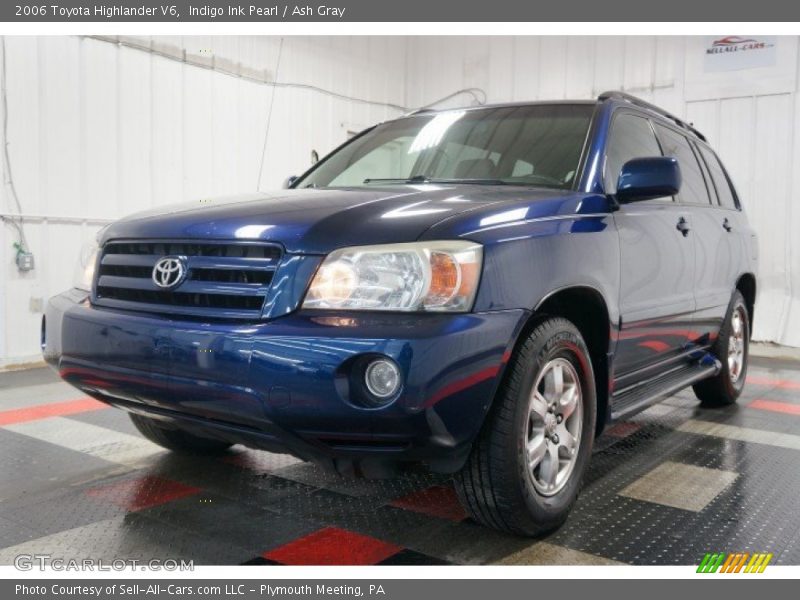 Indigo Ink Pearl / Ash Gray 2006 Toyota Highlander V6