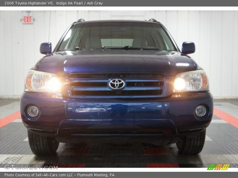Indigo Ink Pearl / Ash Gray 2006 Toyota Highlander V6